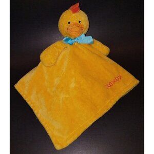 XOXOX Honey Bunny Yellow Chicken Duck Lovey Fleece Plush Security Blanket Toy